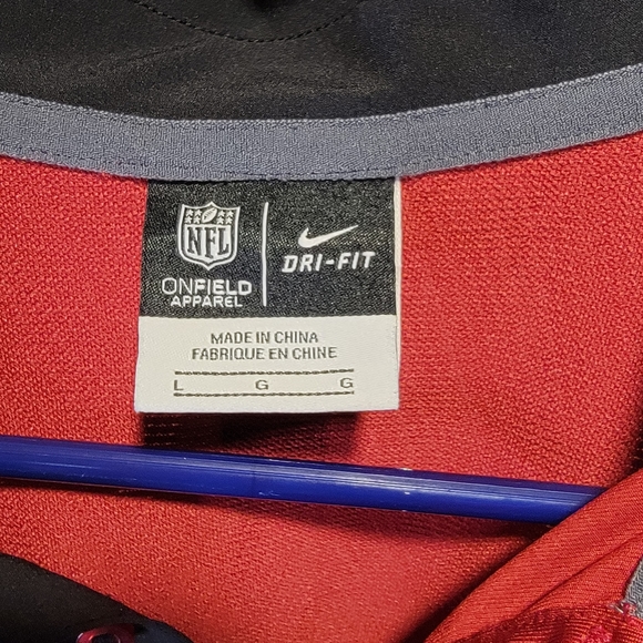 3/$10 Men's Arizona Cardinals NFL Short Sleeve Nike Polo Size Large - Picture 3 of 7